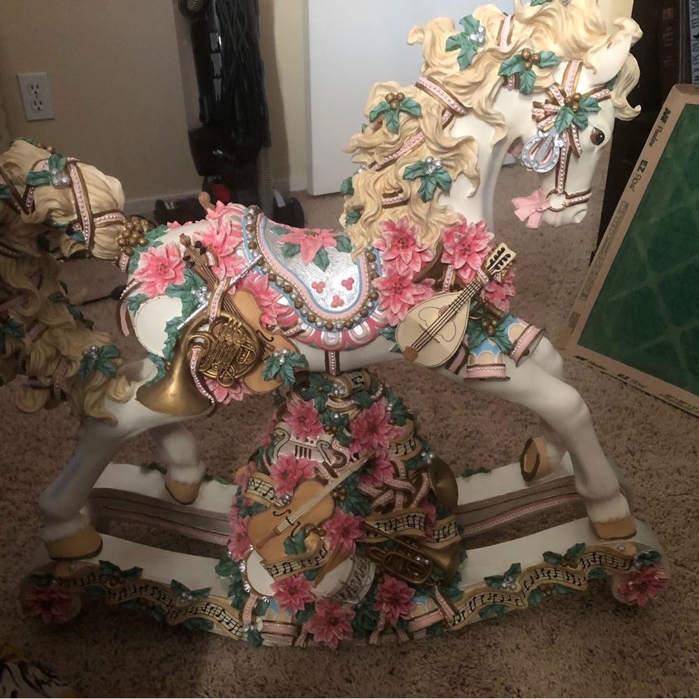 Decorative Carousel Horse Figurine
